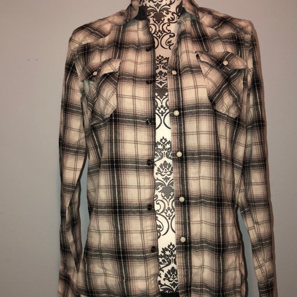 Grey and white flannel - Picture 1 of 3